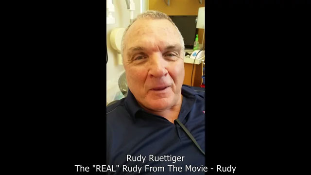 Rudy Ruettiger In Dental Chair
